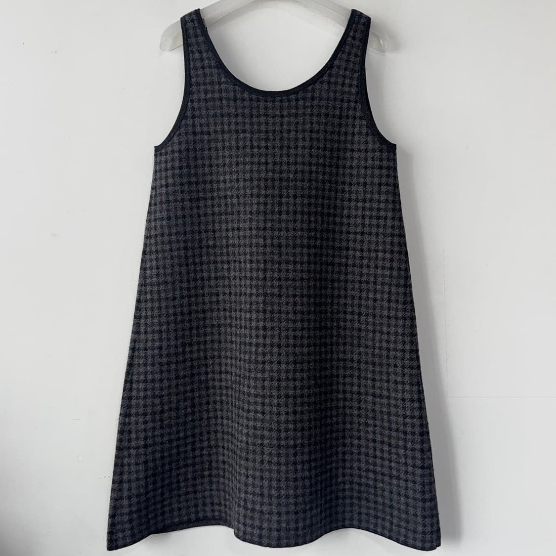 코스 COS 25 보일드 울 체크 원피스 상품이미지7