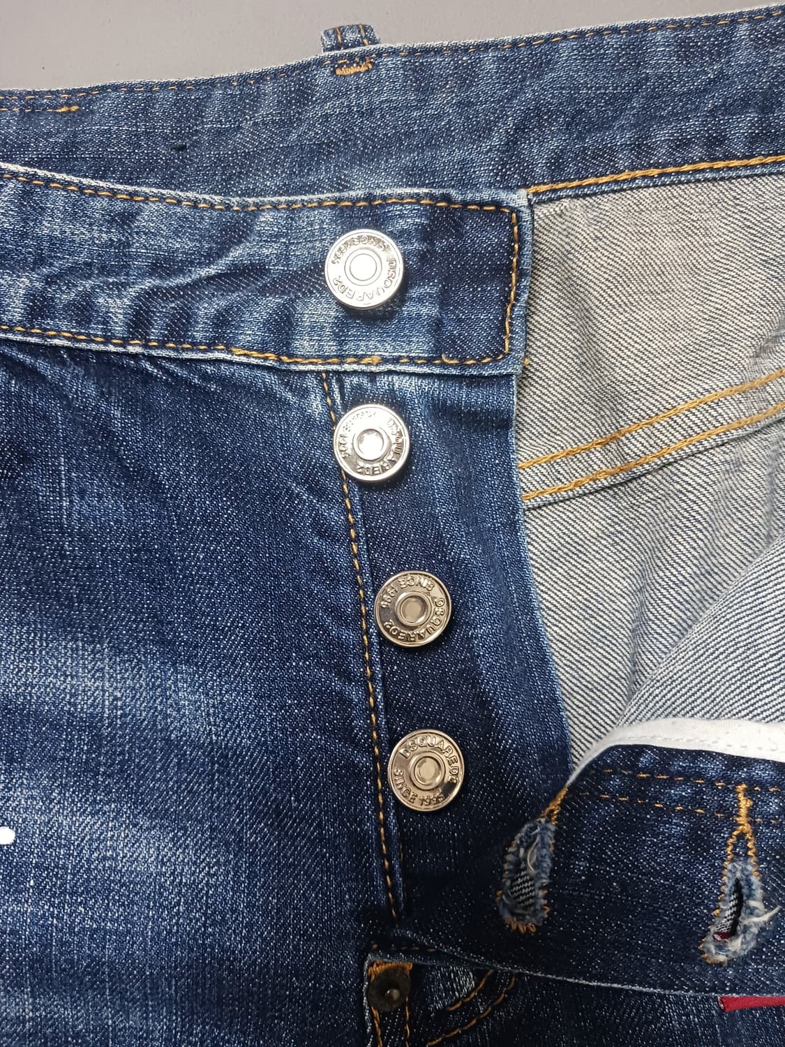 [36] 디스퀘어드2 멀티페인팅 타이디바이커진 청바지 상품이미지6