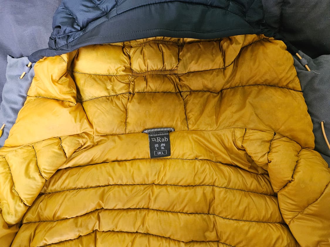 [L] RAB 랩 마이크로라이트 알파인 자켓 벨루가 경량 패딩 상품이미지4