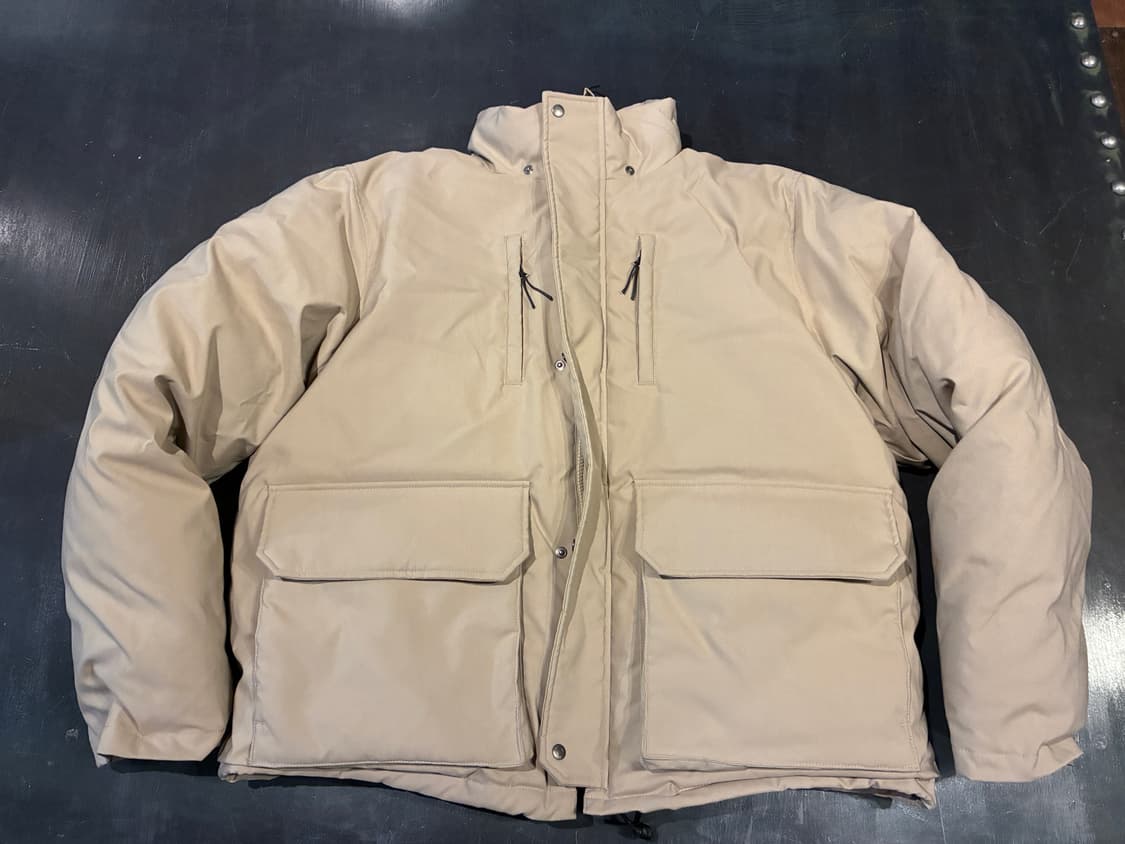 XL) 유니폼 브릿지 쉘 다운 파카 베이지 상품이미지4