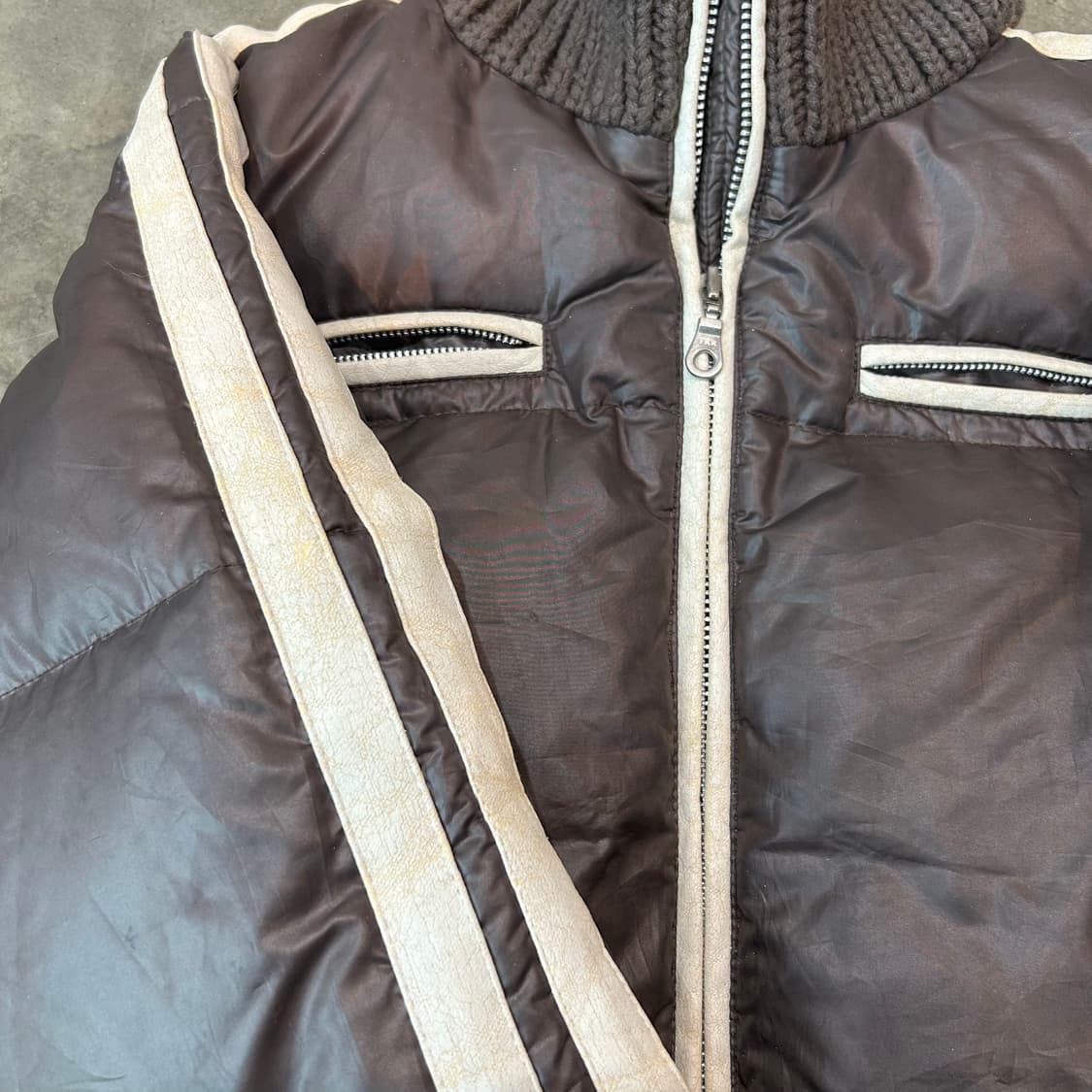 본더치 브라운 덕다운 패딩 상품이미지6