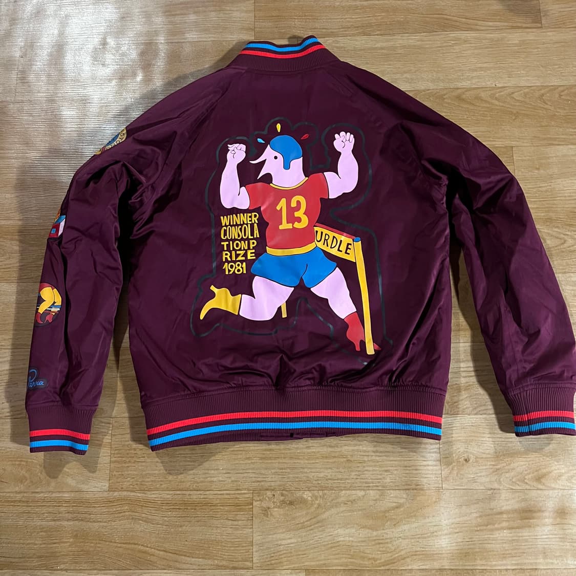 [95] 나이키x파라 바시티 자켓 상품이미지9