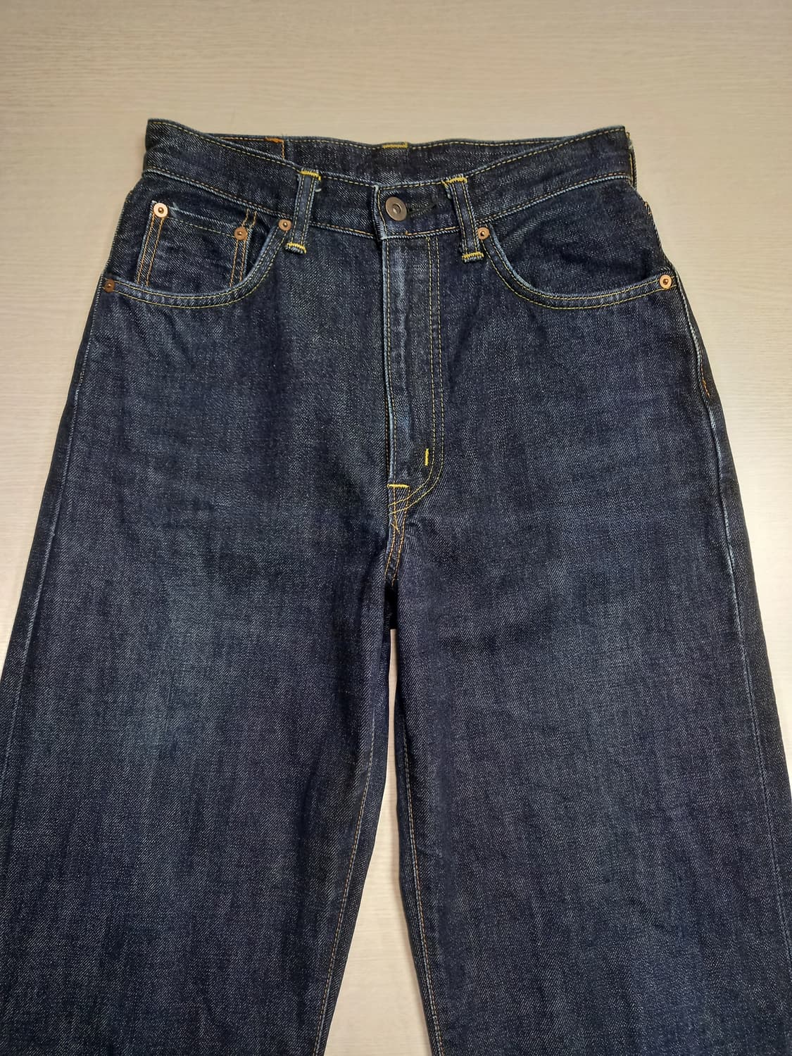 26 FIORUCCI Jap 셀비지 하이웨이스트 진청 26-622 상품이미지3