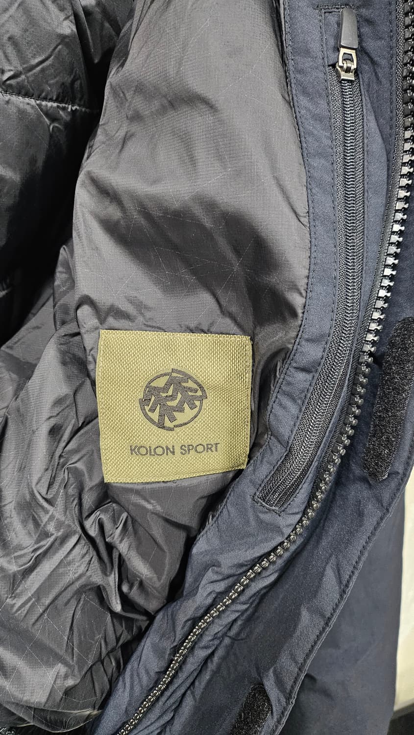 코오롱스포츠   블랙 패딩 점퍼  상품이미지9