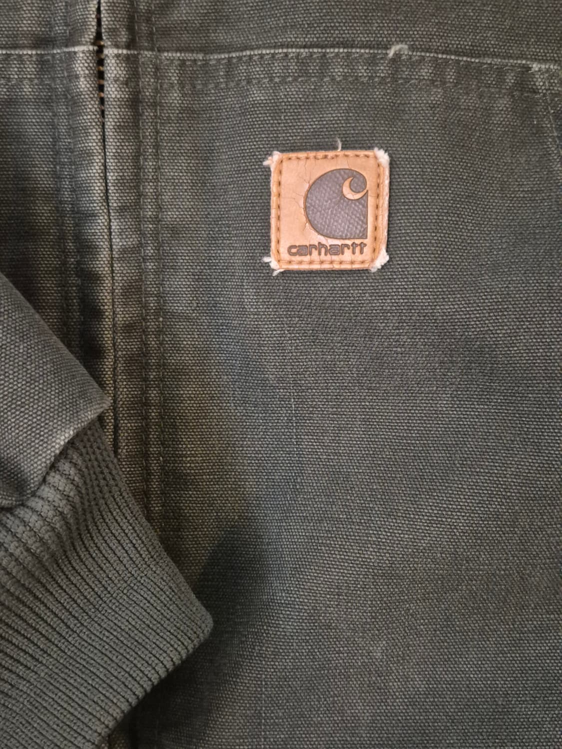 칼하트 액티브 자켓 J130 moss 모스 그린 XL 상품이미지2