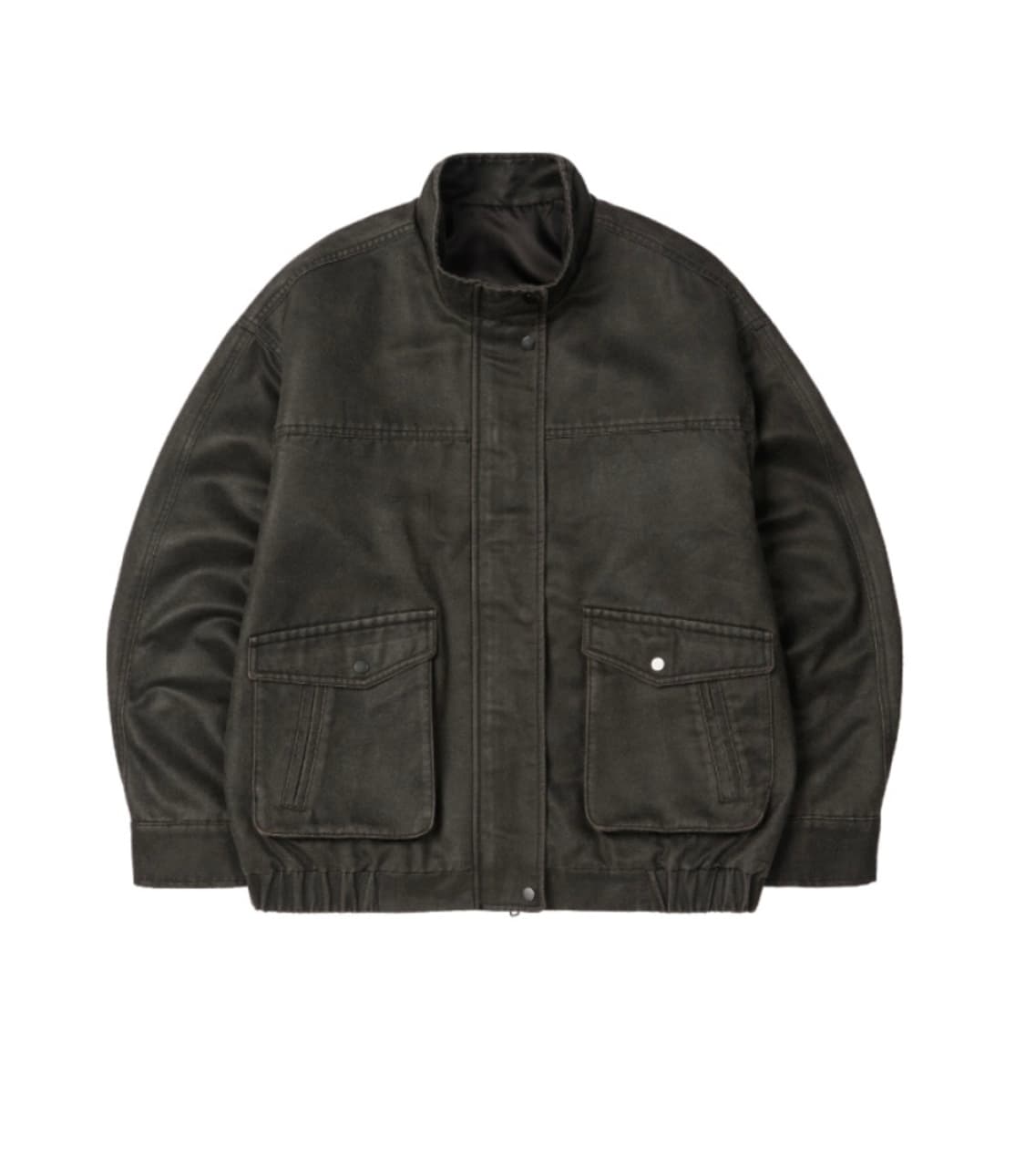 레더리 더블 포켓 워시드 레더 블루종 자켓 S 상품이미지2