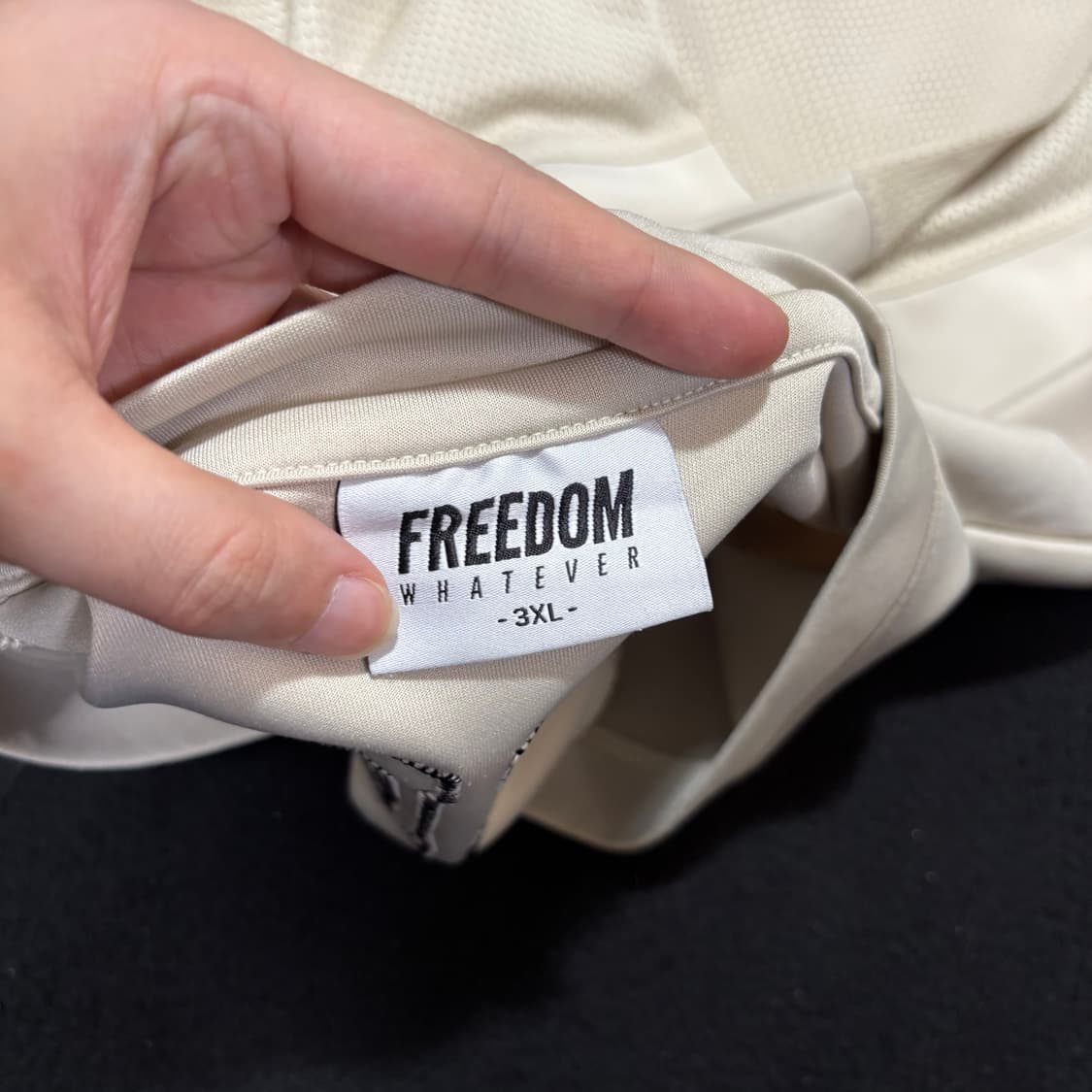 3XL 프리덤 FREEDOM 베이지 매쉬 헬스 럭비 져지 상품이미지5