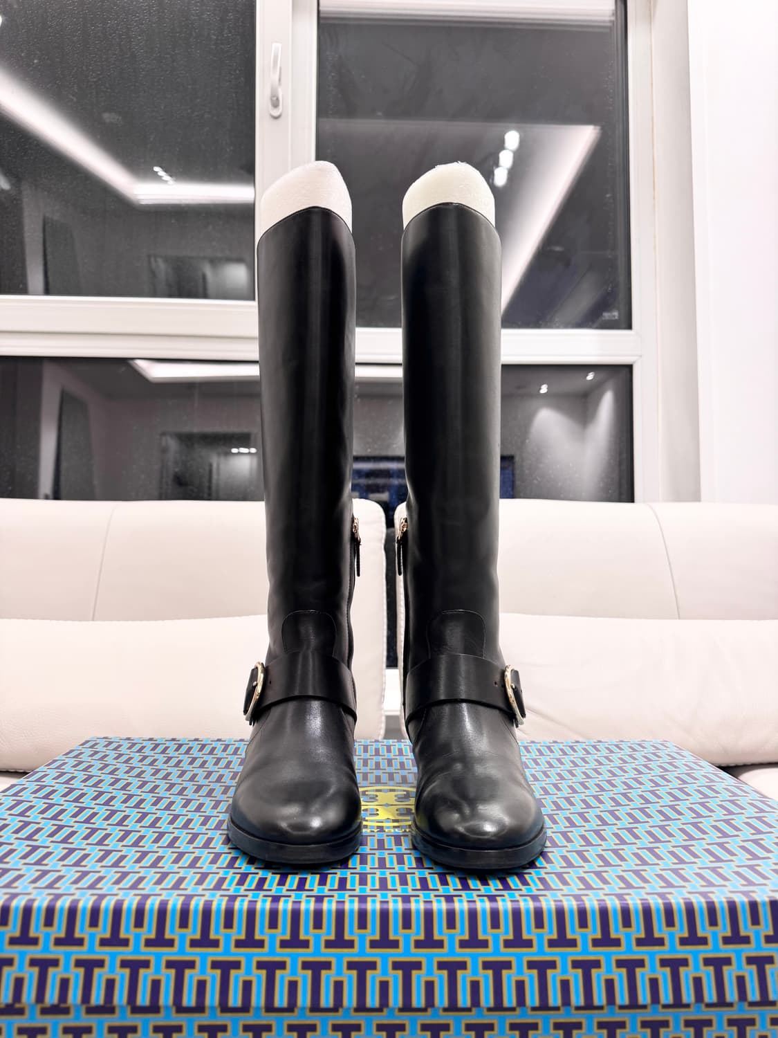 (김사랑 부츠) 토리버치 가죽 부츠 6.5 (230-235mm)  상품이미지5