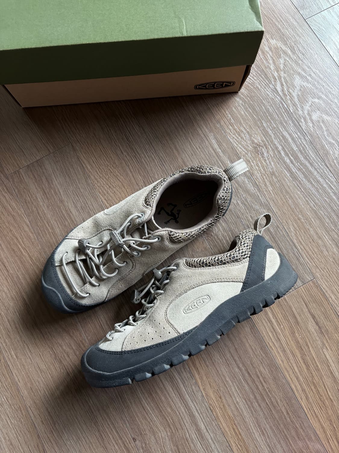 US 7.5 KEEN HIKING PATROL 킨 재스퍼 베이지 상품이미지1