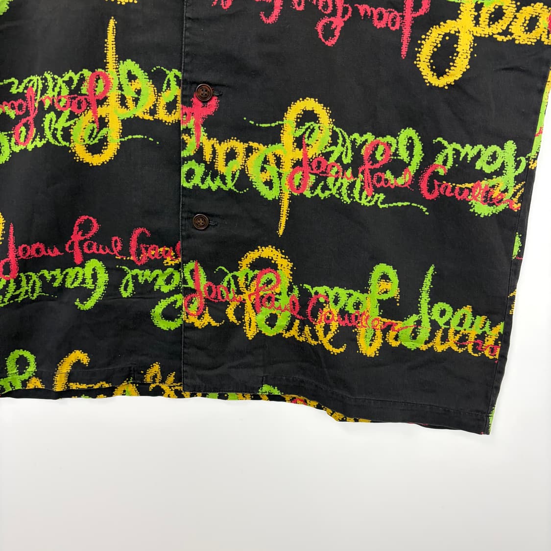 장폴고티에 패턴 반팔 셔츠 상품이미지4