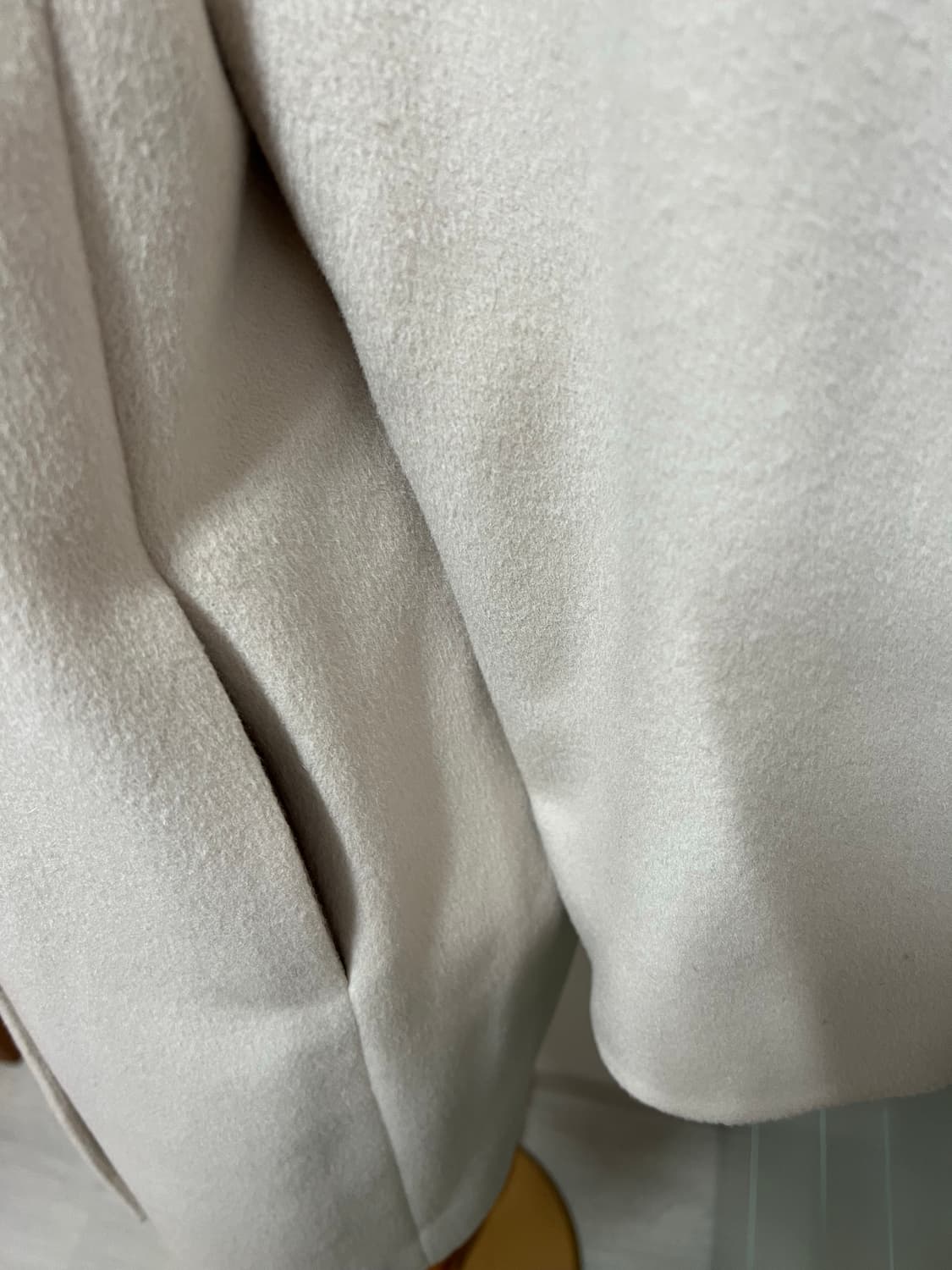 크로커다일 아이보리 코트 95 상품이미지4