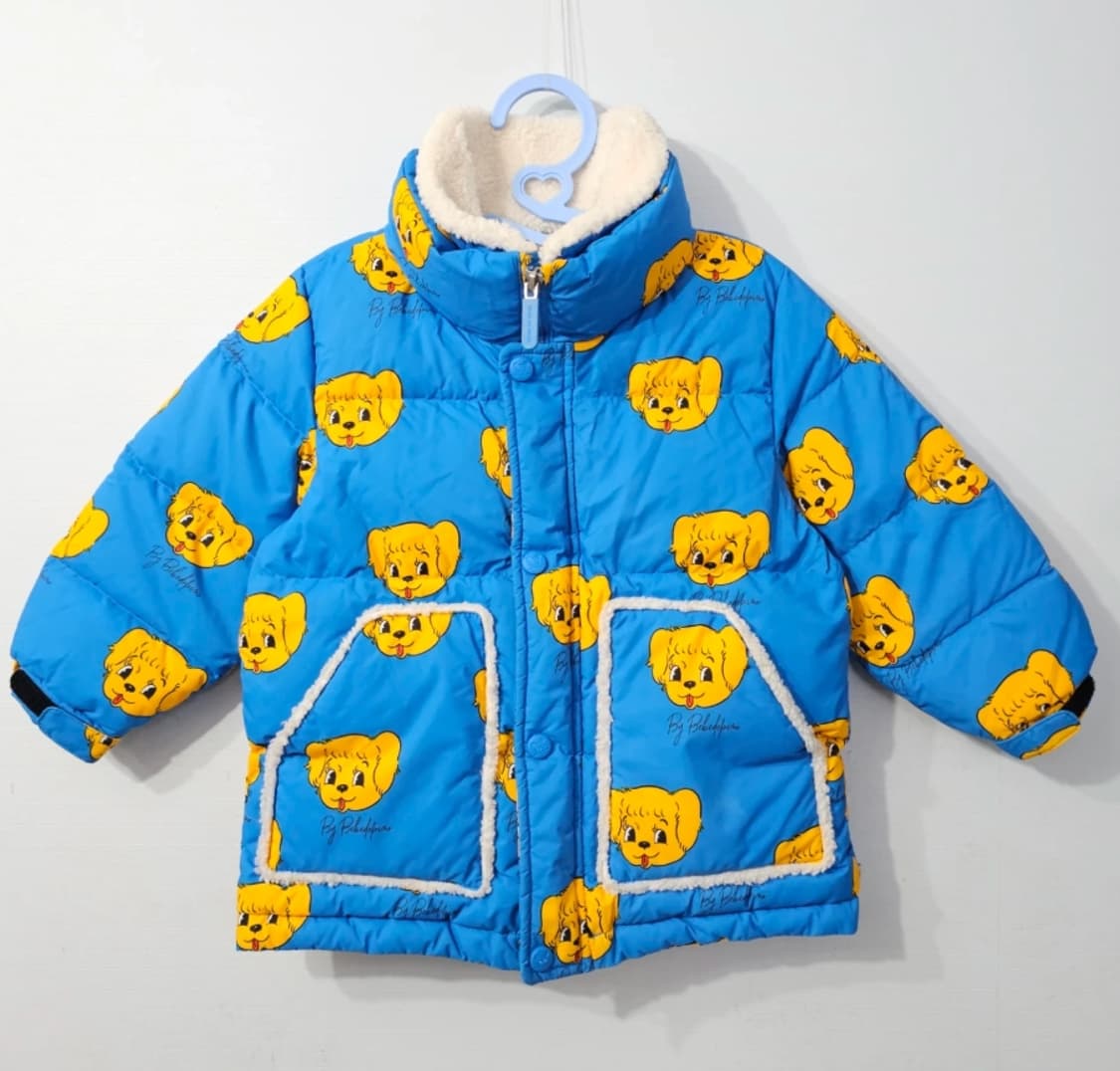 베베드피노 패딩 블루 2~3세 키100 상품이미지1