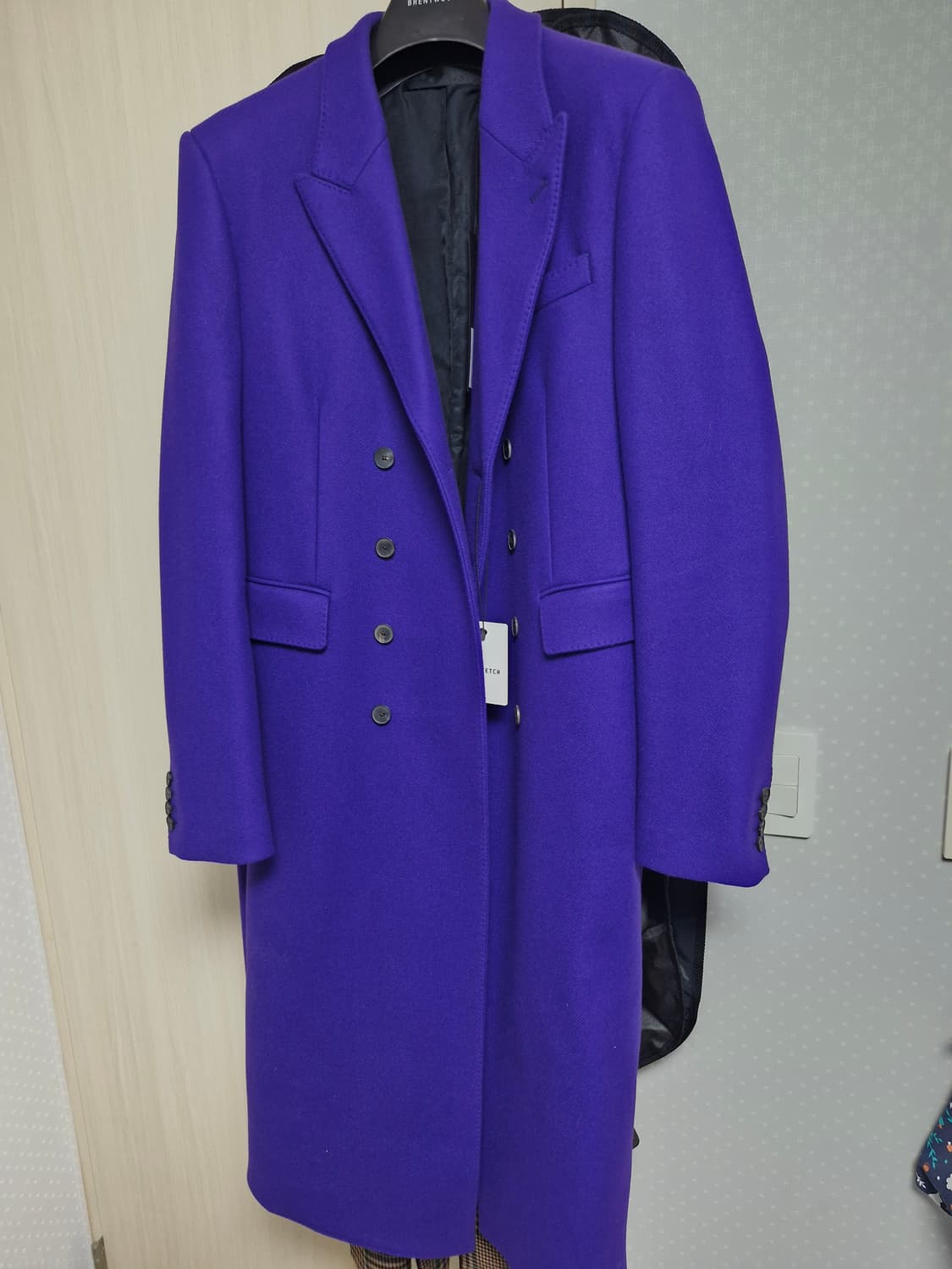 하이더 아커만 20fw 퍼플 코트 50 상품이미지1