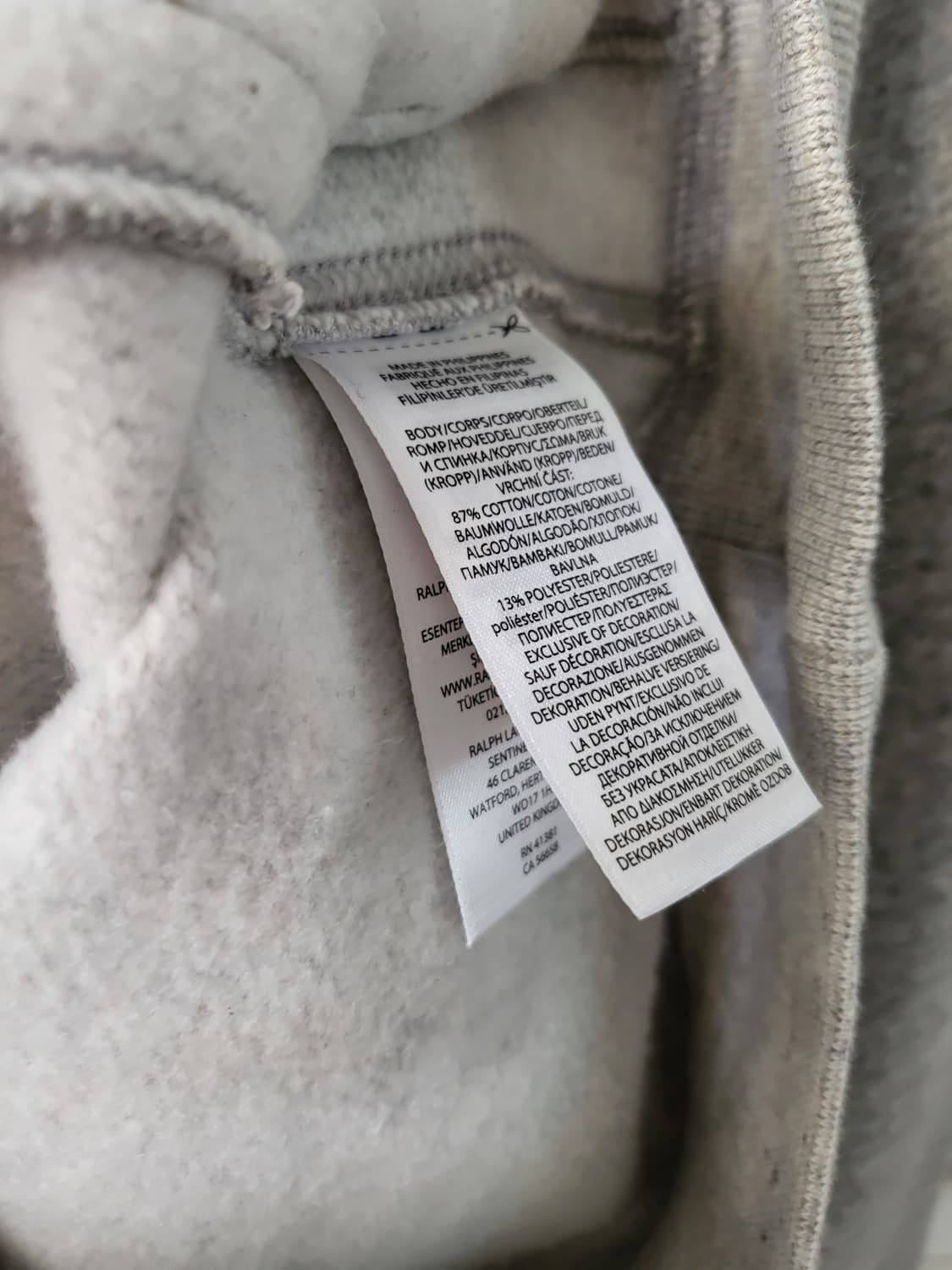 폴로 랄프로렌 유콘필드 플리스 칼라 쿼터 지퍼 스웨트셔츠 상품이미지8