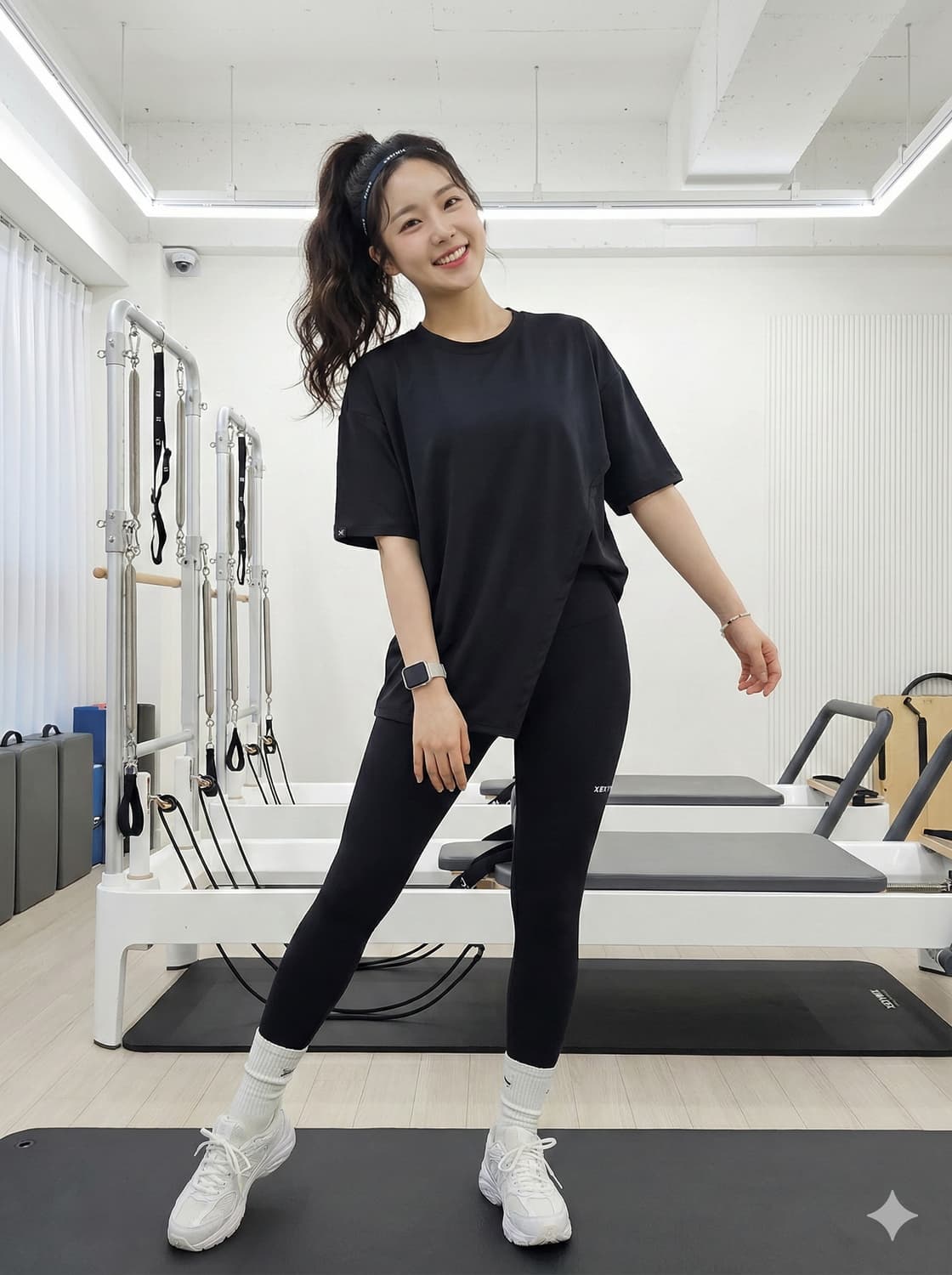 XEXYMIX 젝시믹스 언발란스 슬릿 오버핏 반팔 상품이미지1