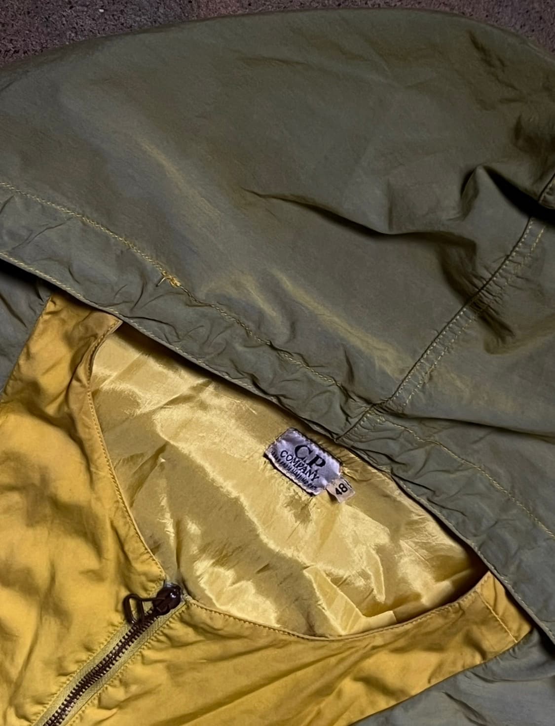 86SS CP컴퍼니 듀얼 레이어 후드 집업 스목 자켓 상품이미지6