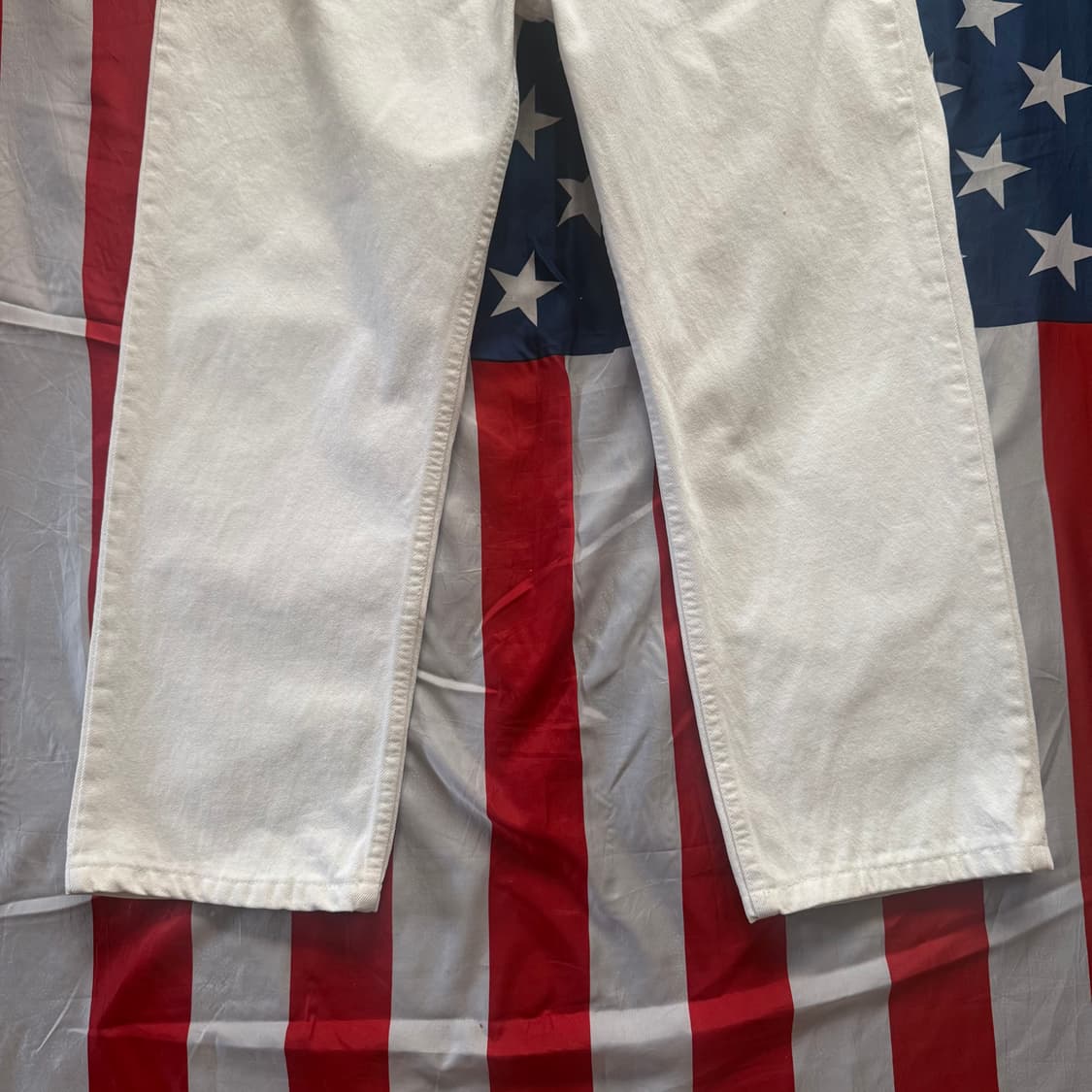 [70~80s] Levi's 리바이스 오렌지탭 화이트 데님 팬츠 -3 상품이미지3