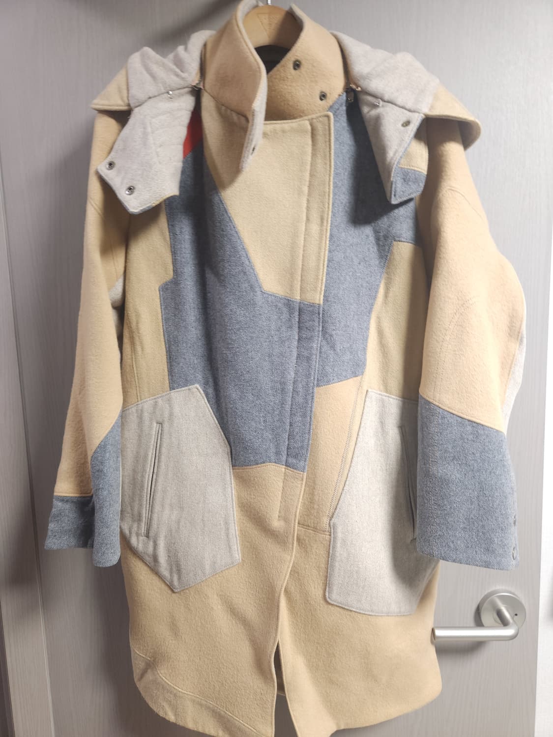 한섬 시스템 캐시미어 함유 롱코트, 82-94-160 상품이미지1