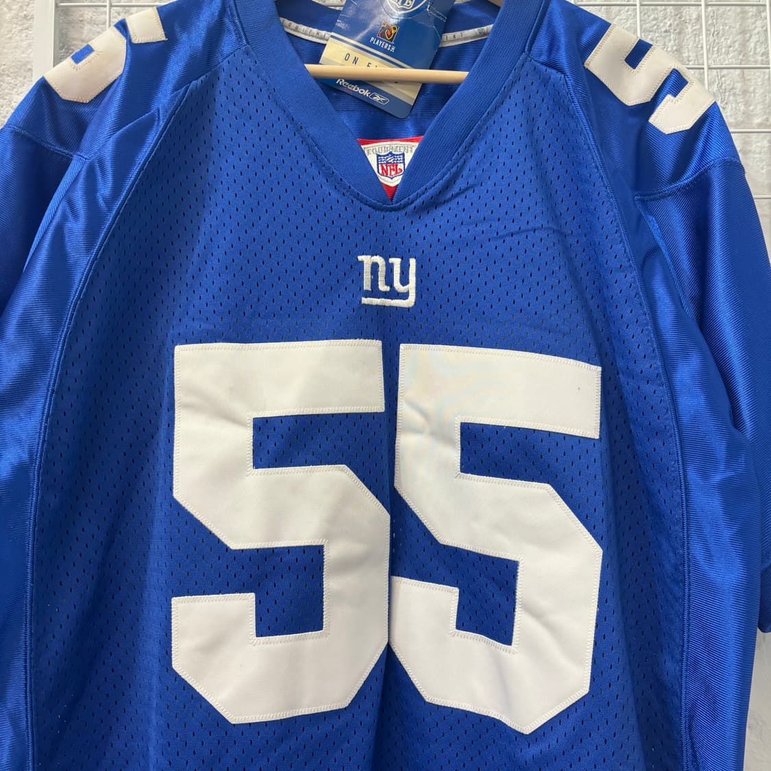 NFL X 리복 뉴욕 자이언츠 유니폼 져지 XL 상품이미지5