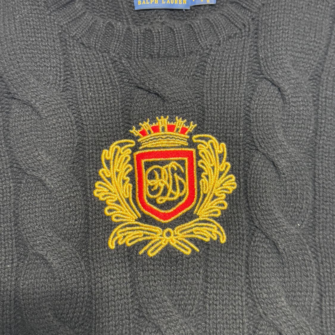 S 폴로랄프로렌 꽈베기 라운드넥 니트 상품이미지3