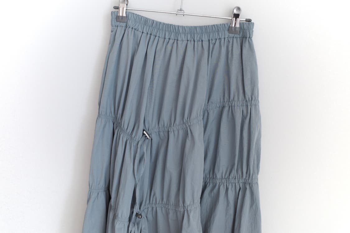 shirring string skirt 상품이미지3