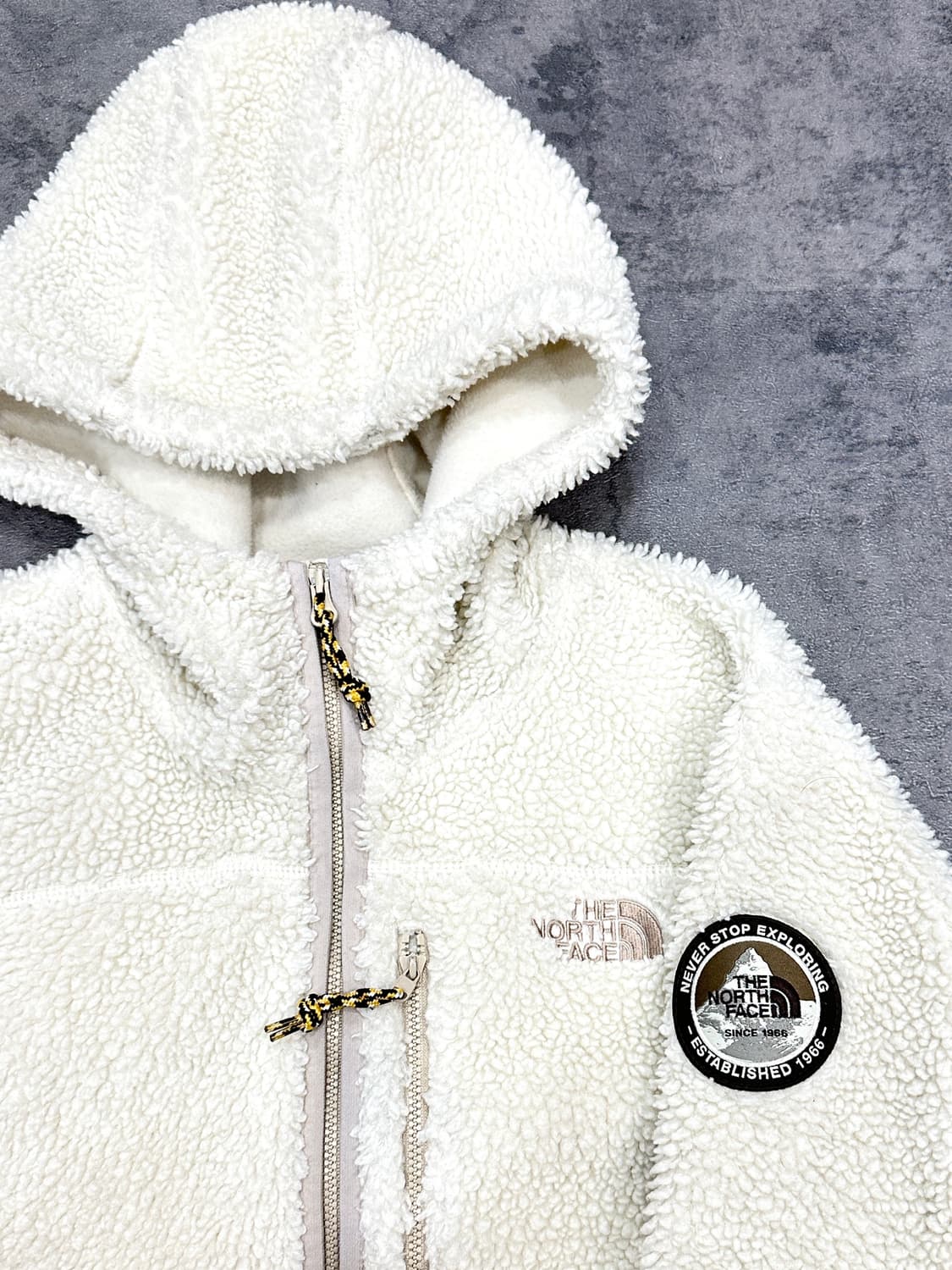 노스페이스 플리스 후드 집업 상품이미지3