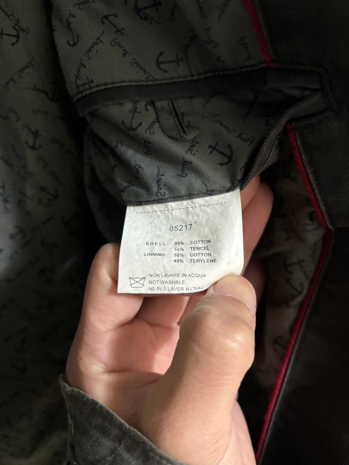 폴 스미스 코튼 텐셀 블레이저 상품이미지6