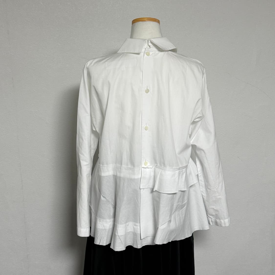 23aw 타오 꼼데가르송 양면 프릴 블라우스 m 상품이미지3