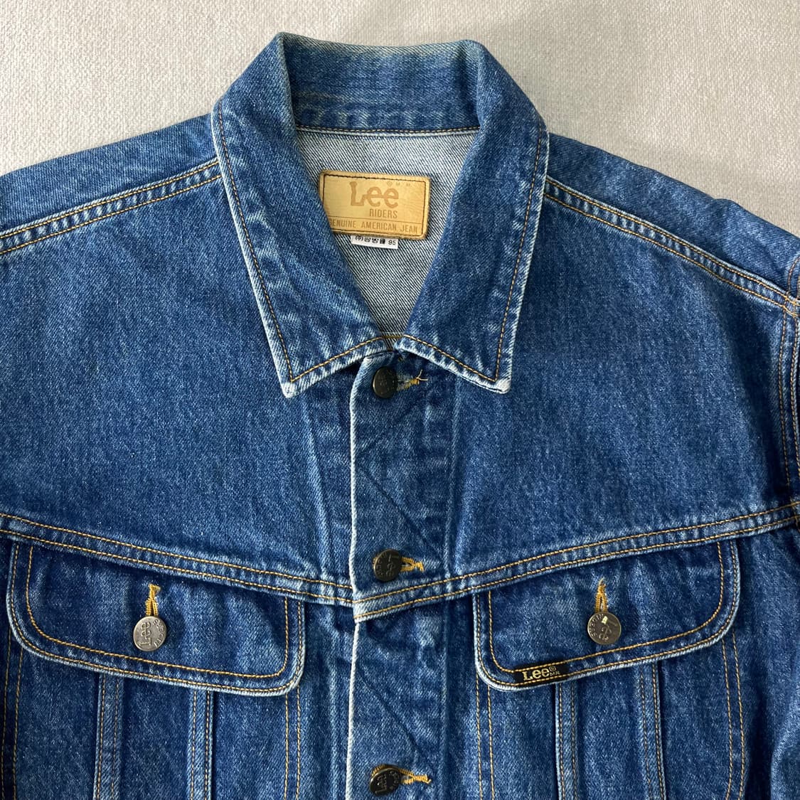 100 LEE 리 80s 쌍방울 데님 자켓 상품이미지2