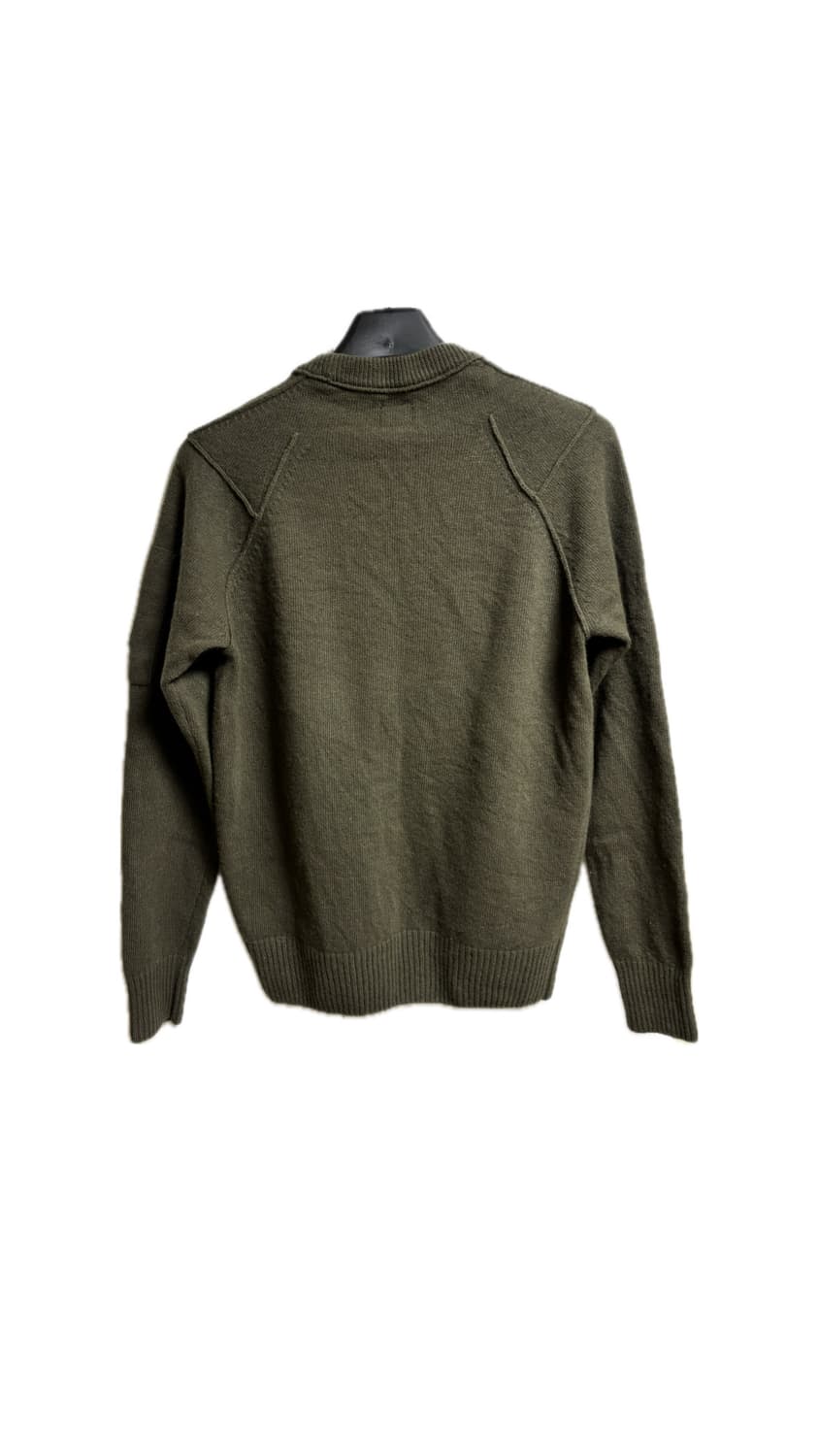 C.P컴퍼니 가먼트다잉 니트 카키 상품이미지2