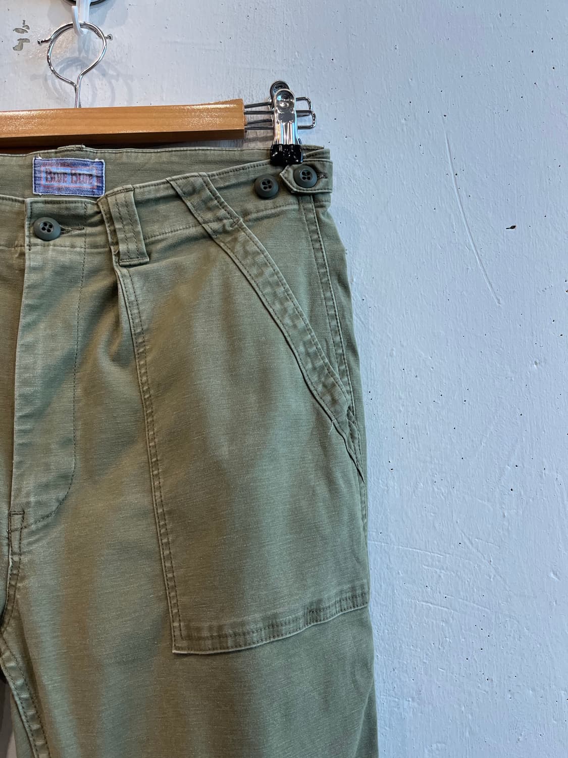 BLUEBLUE 블루블루 밀리터리 팬츠 Made in JAPAN 상품이미지4
