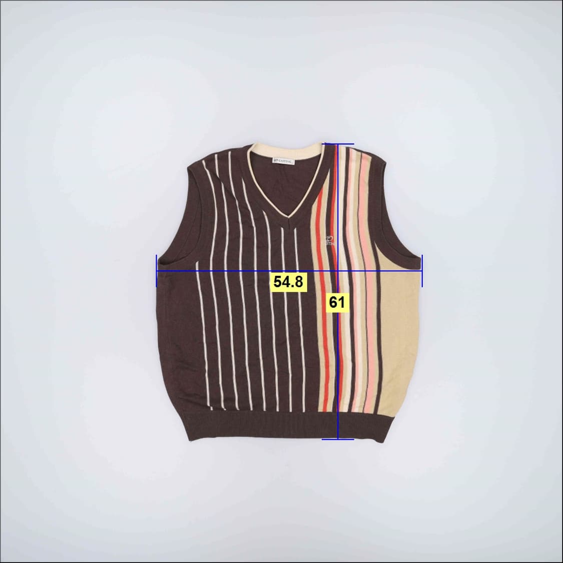 105 캐스틱 니트조끼 0602H 상품이미지5