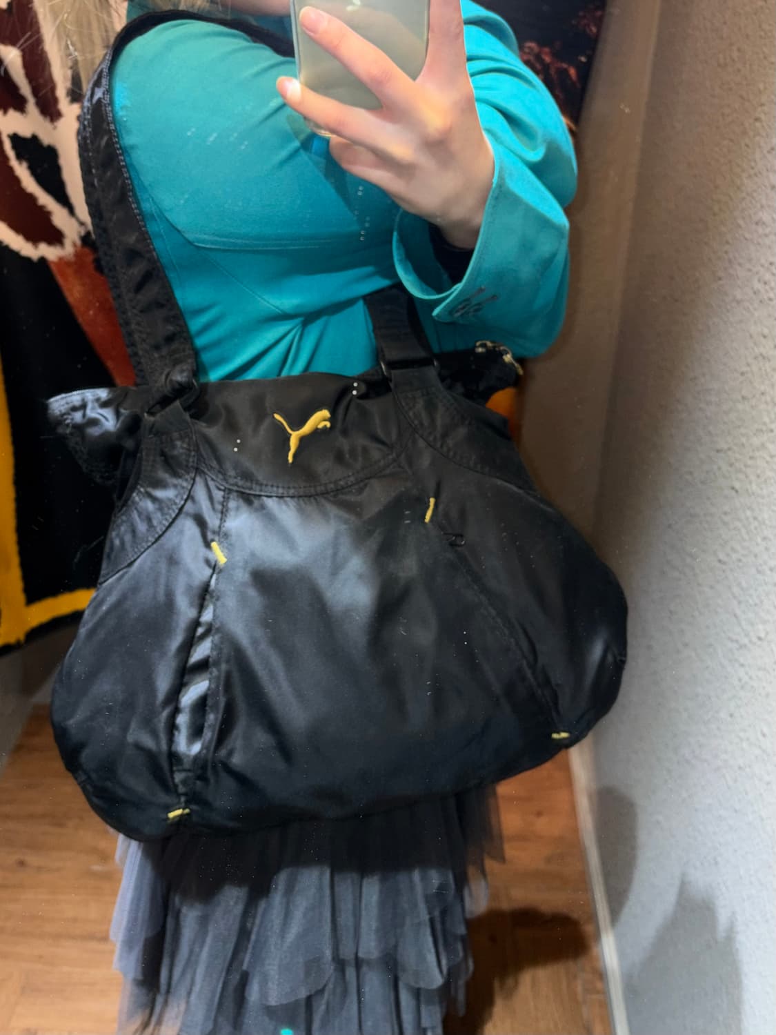 푸마 나일론 숄더백 상품이미지3