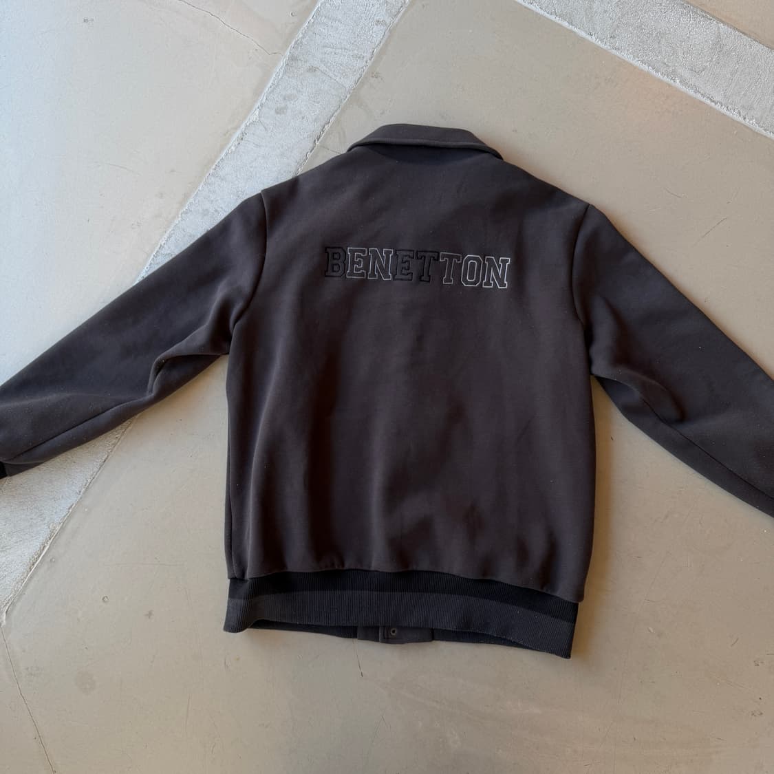 베네통 엠브로이드 봄버 자켓 상품이미지2