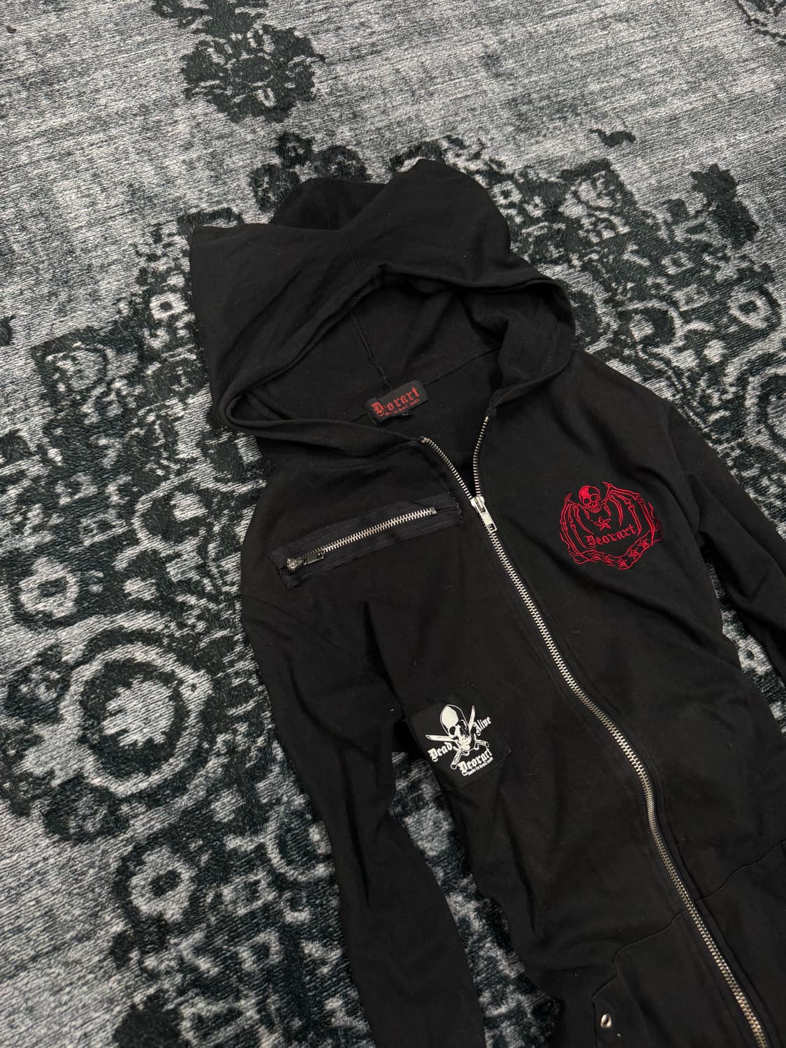 Deorart 00s cat ear punk hoodie 상품이미지2