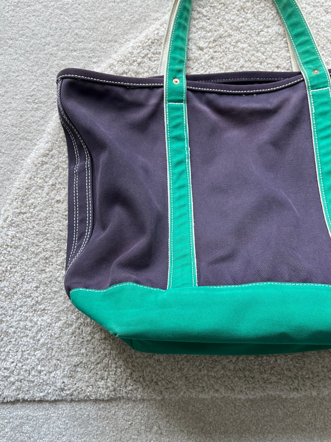 랜즈앤드 캔버스 숄더 토트백 상품이미지9