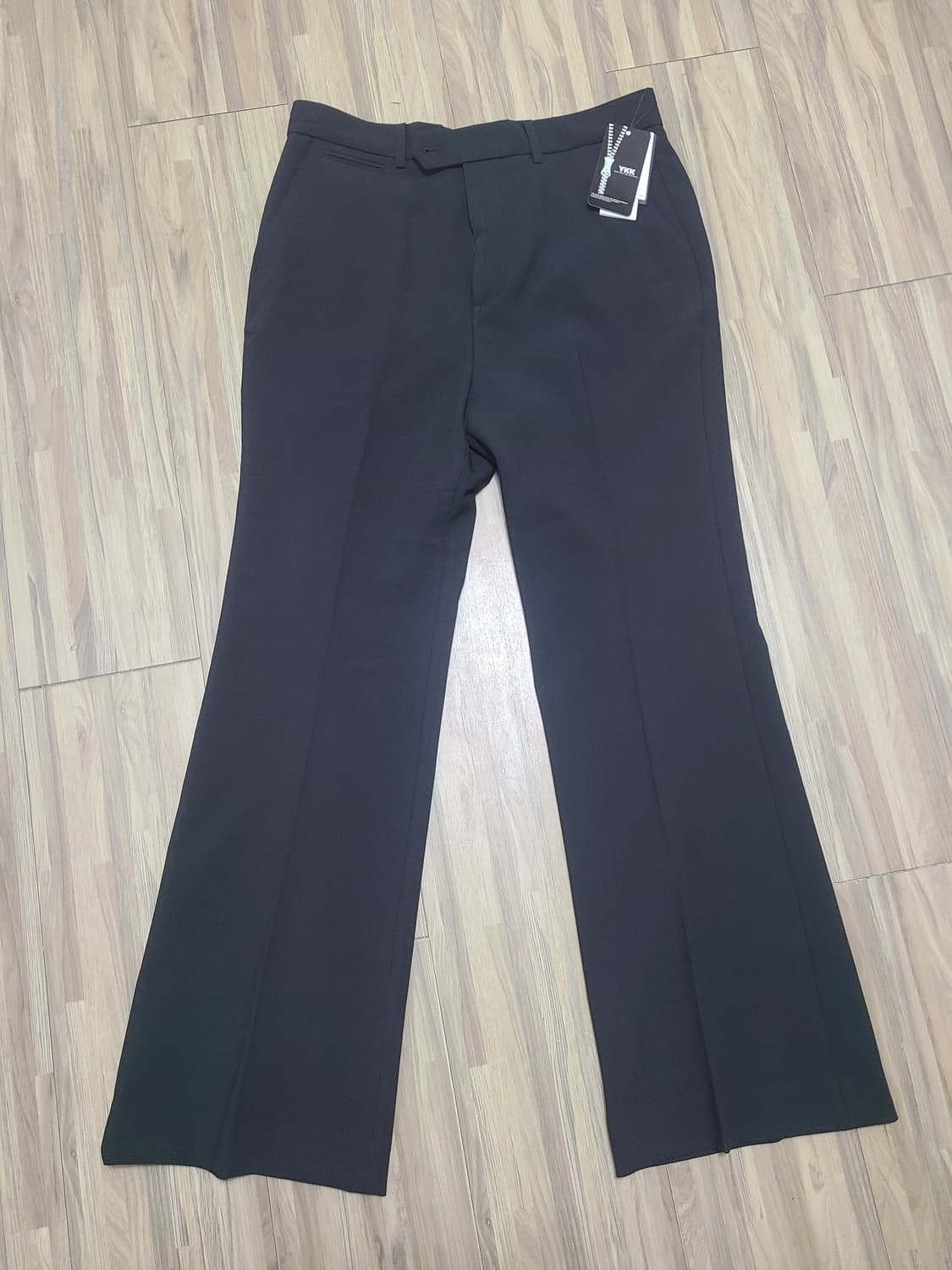 커스텀어클락 루즈핏 플레어 슬랙스 블랙 32사이즈 새상품 상품이미지3