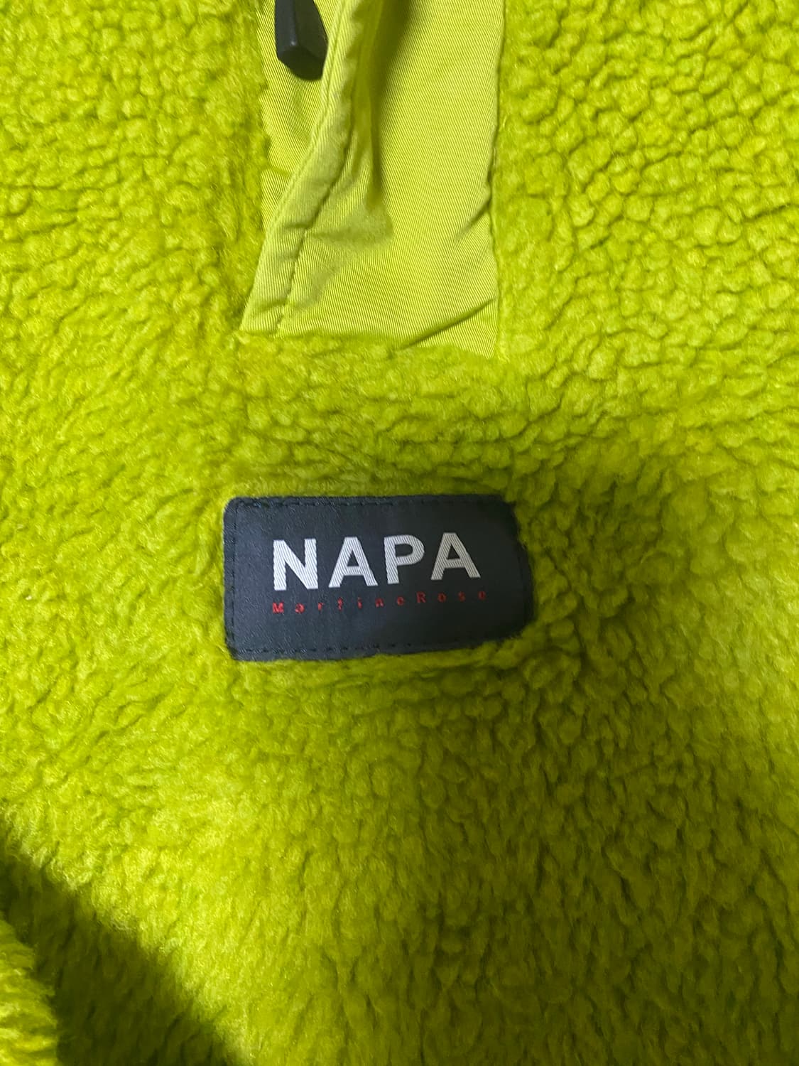 마틴로즈x나파피리 20SS 오버 쉐르파 플리스 상품이미지3