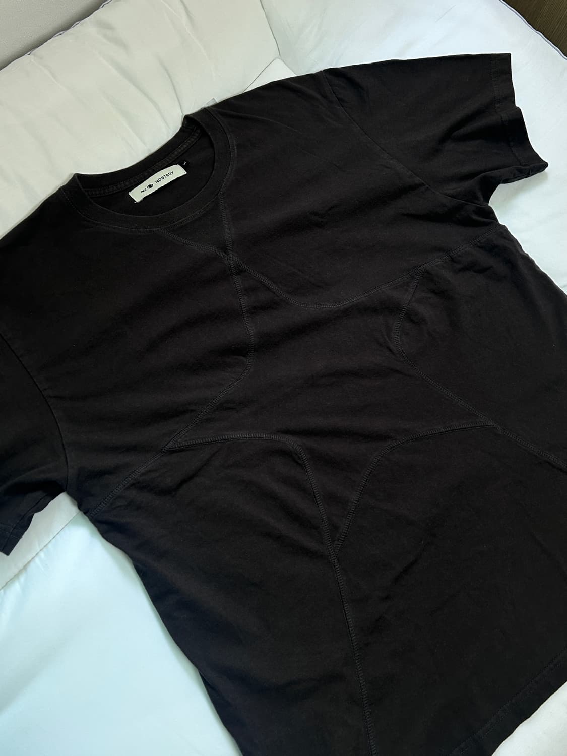 NOSTASY NOSTASY STAR TEE CHARCOAL 상품이미지2
