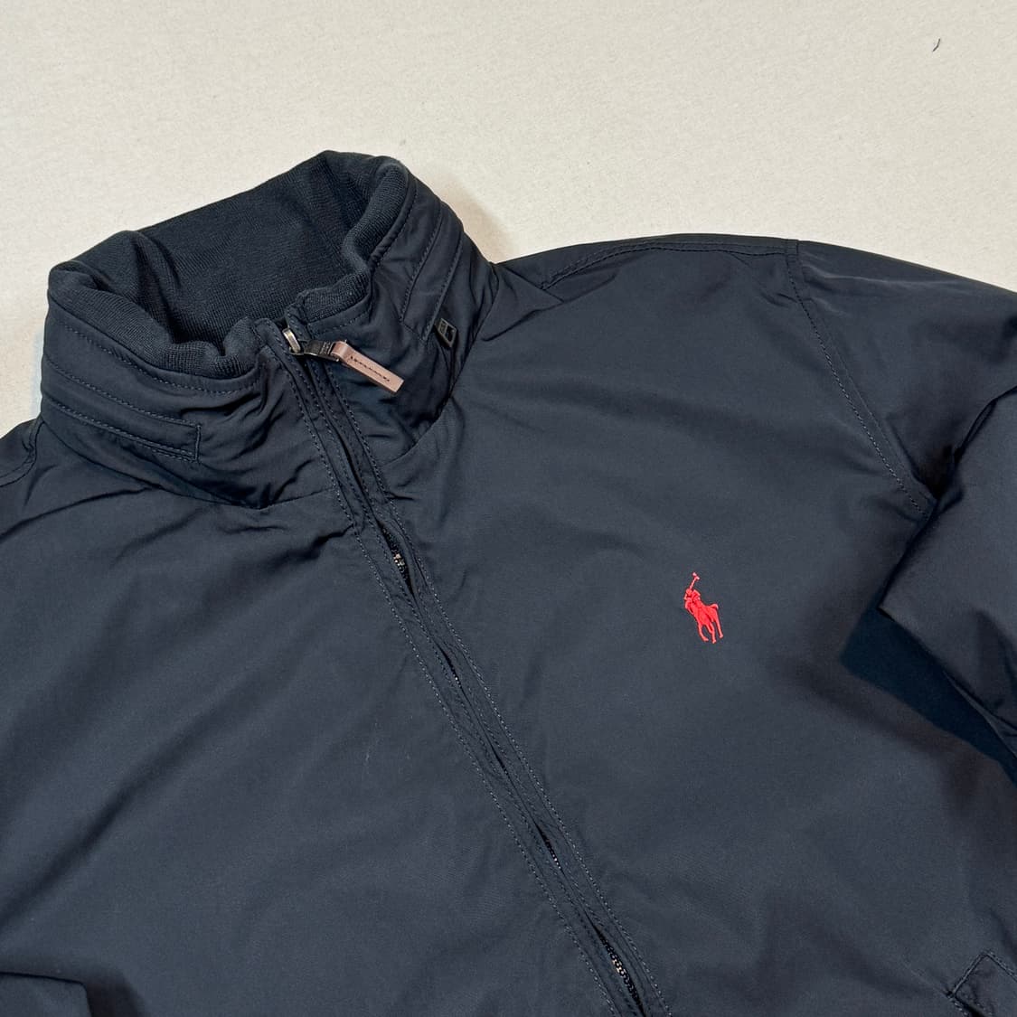 M) 폴로 랄프로렌 네이비 폴리쉘 히든후드 페리 자켓 상품이미지3