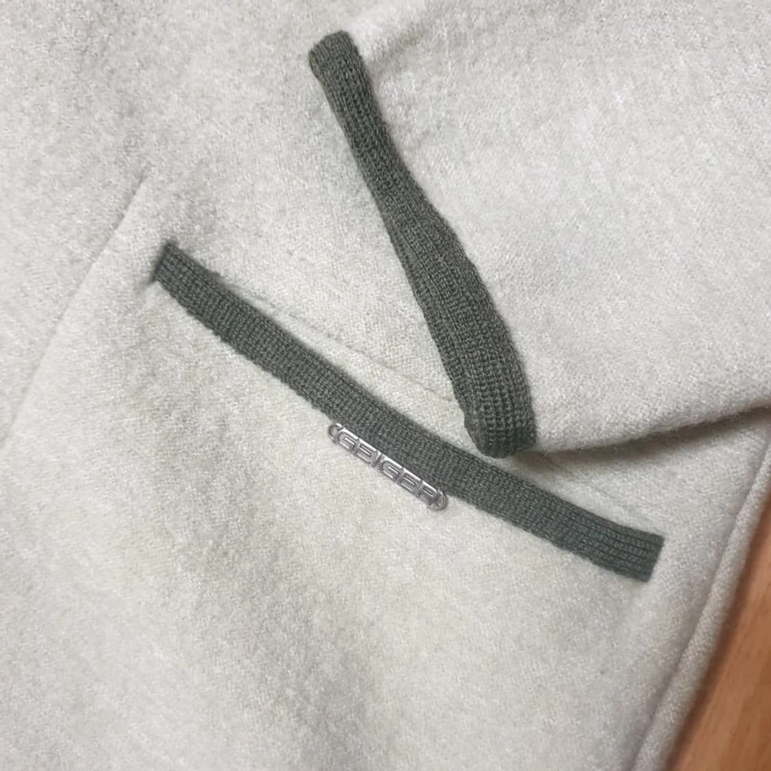 GEIGER 가이거 컬렉션라인 자수 퀼트안감 포인트 집업 가디건 자켓 상품이미지7