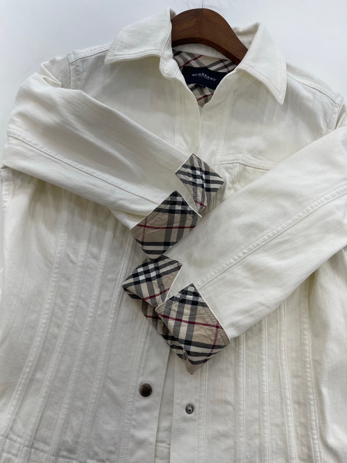 정품) 버버리 면 자켓 상품이미지5