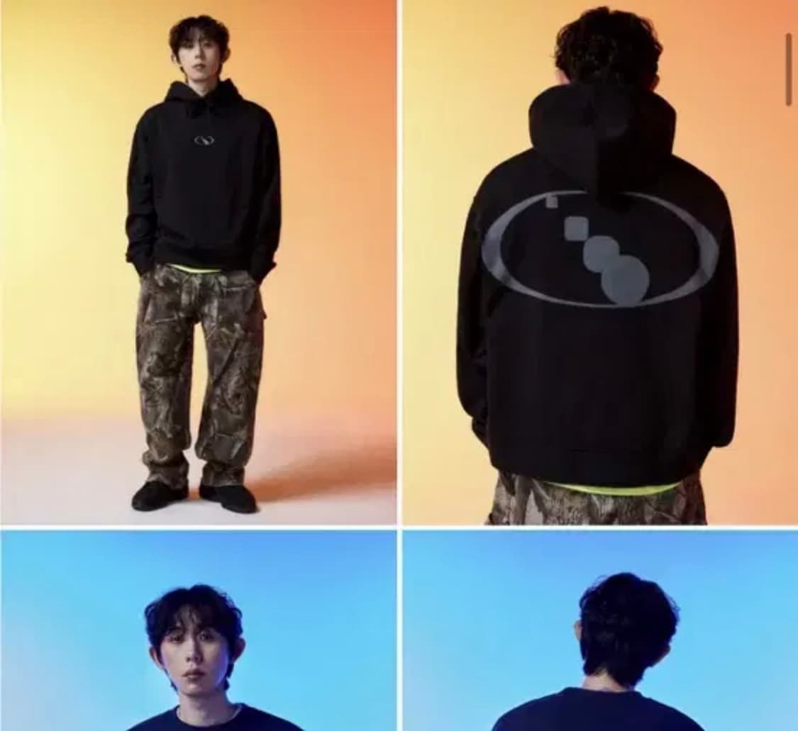 그램아운스파운드 코드쿤스트 후드티 S 상품이미지1