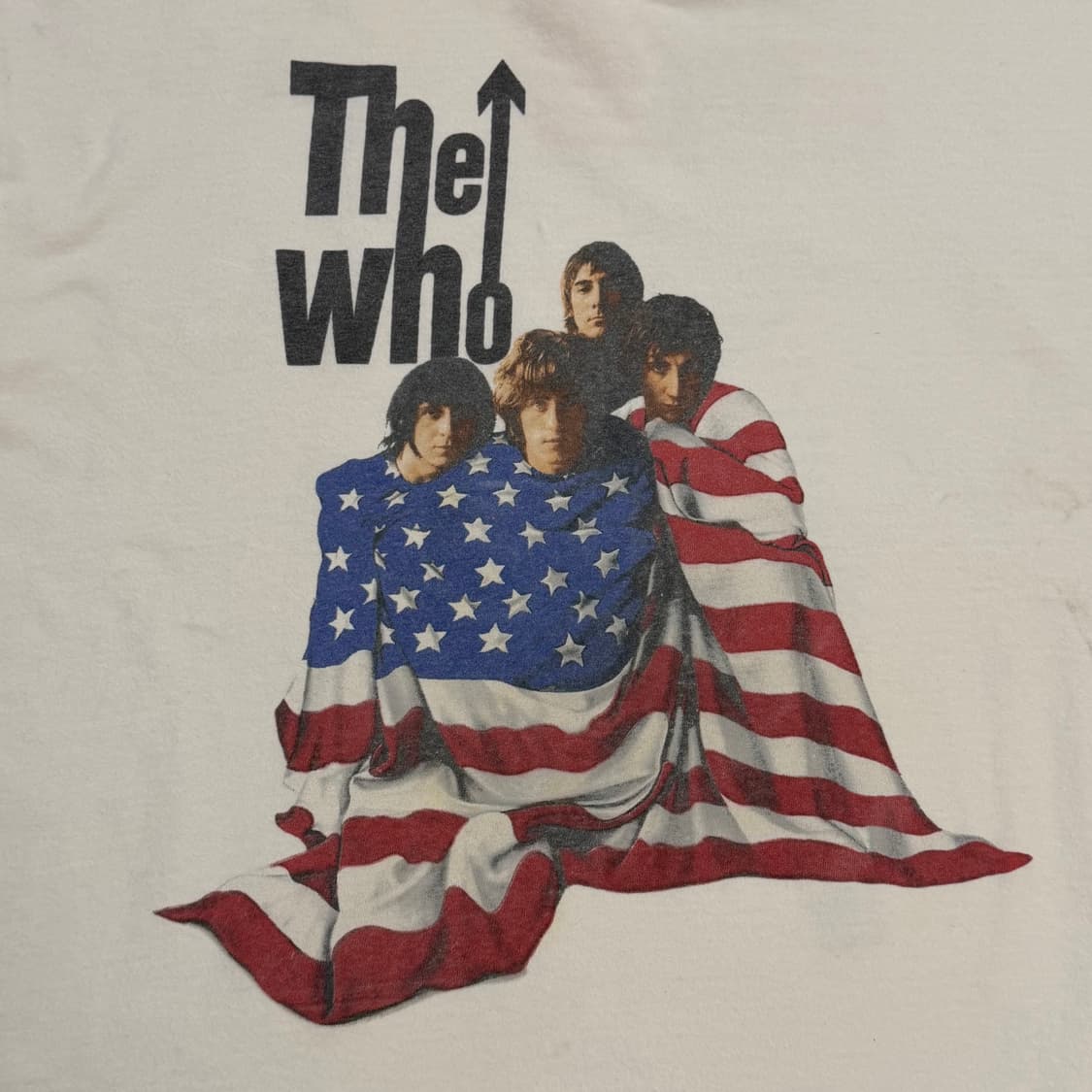 빈티지 00s The Who 더후 밴드 아메리칸 투어 티셔츠 상품이미지3