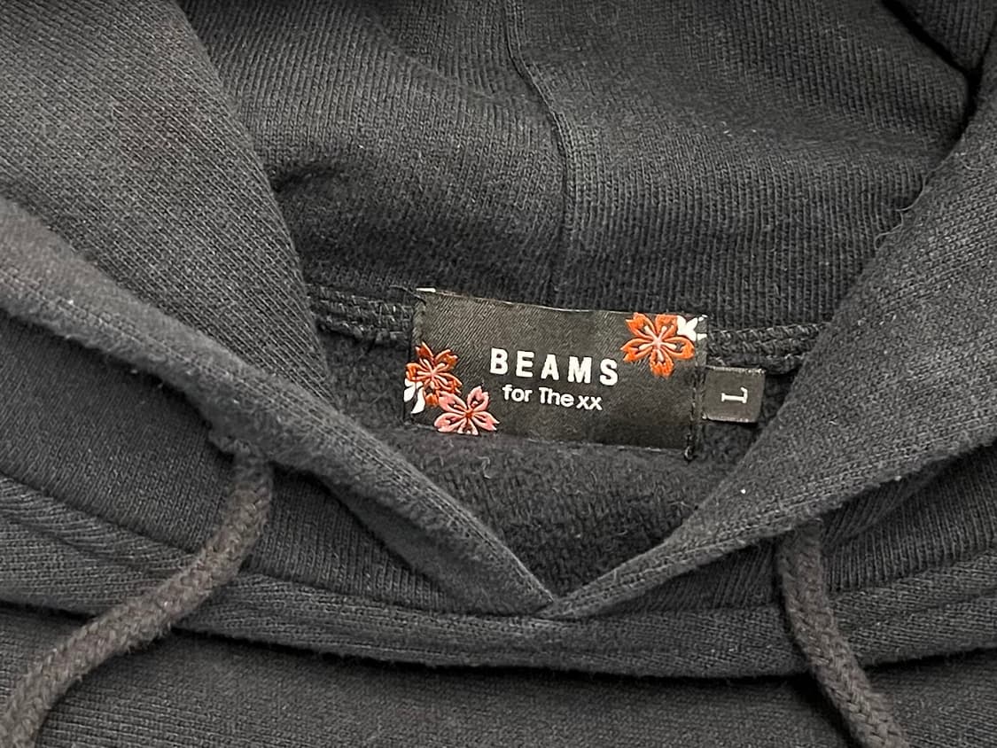 [95~100] 빔즈 BEAMS X THE XX 후드티 L 상품이미지3