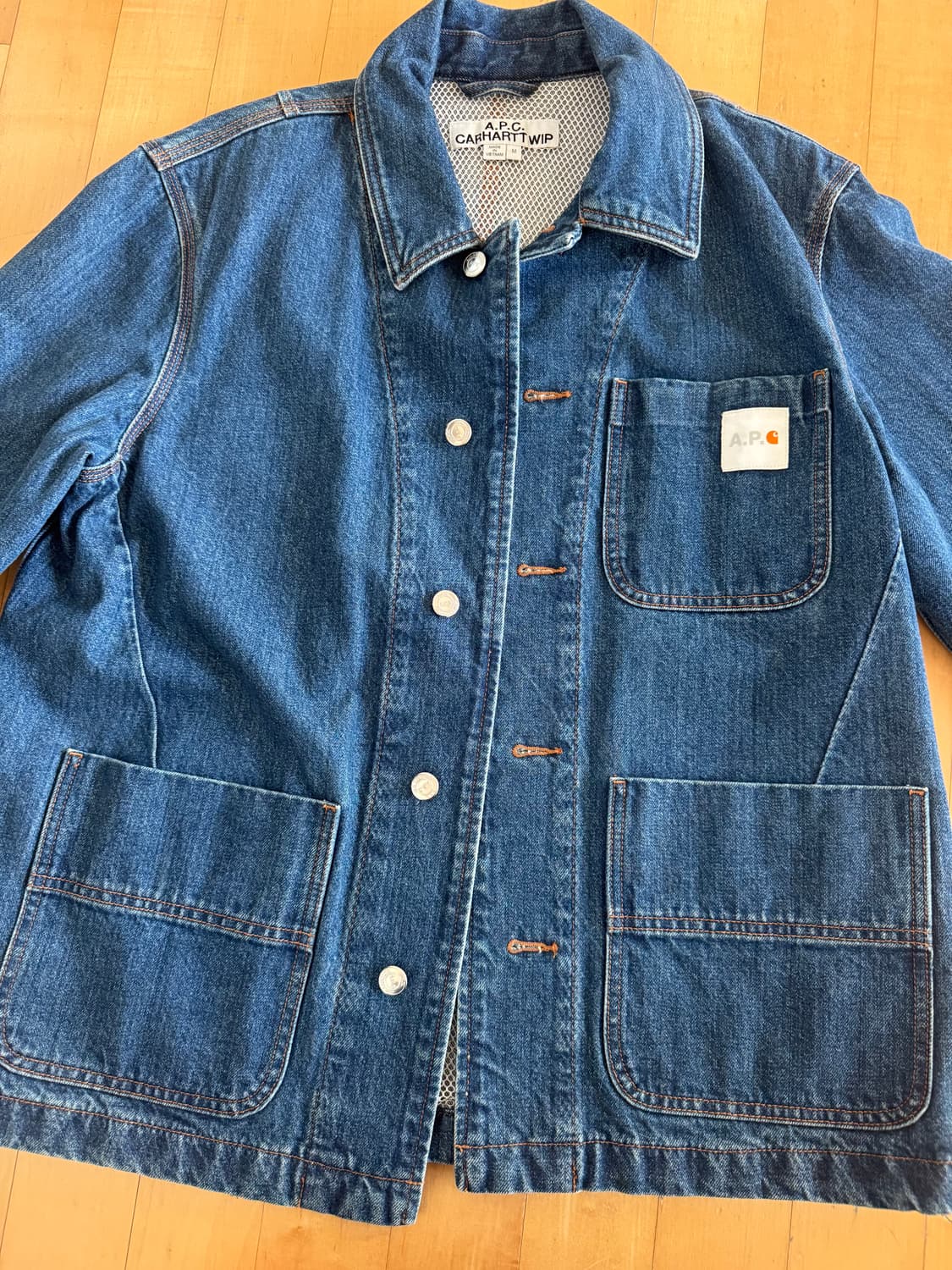 Apc 칼하트 데님 자켓 상품이미지3