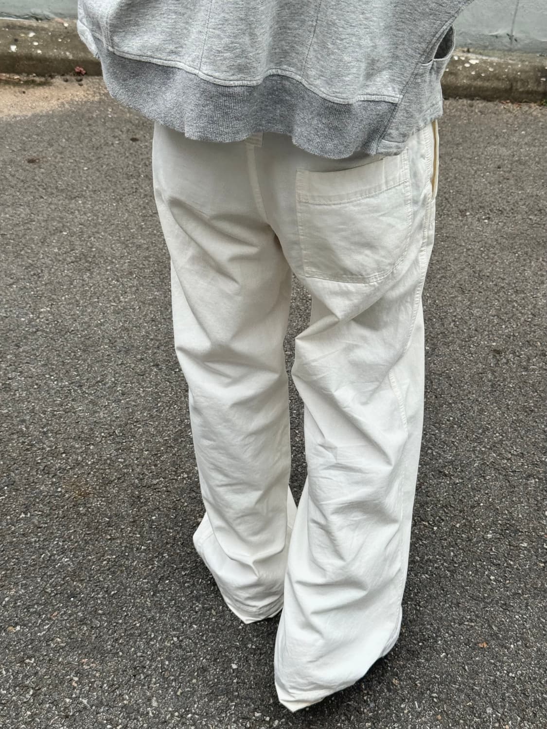 Japanese vtg white pants 상품이미지7