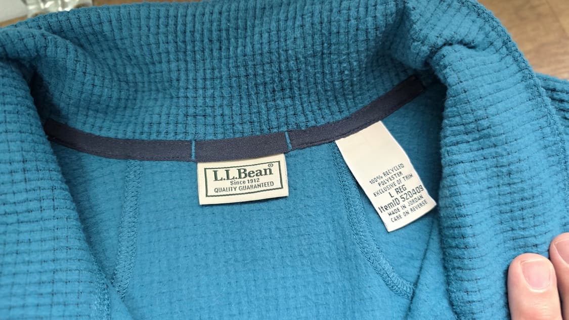 L.L.Bean 엘엘빈  플리스 스냅티 XL ~XXL 상품이미지6