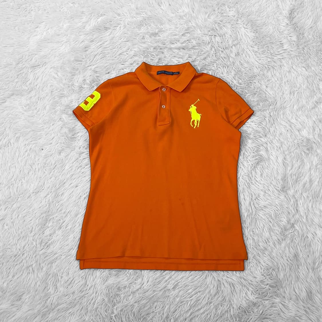폴로 랄프로렌 빅 포니 카라 티셔츠 오렌지 상품이미지2