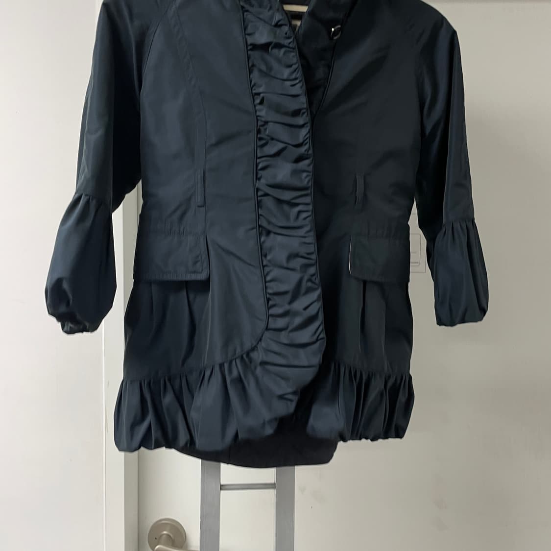 버버리 후드 자켓 네이비 8A(W) 상품이미지3